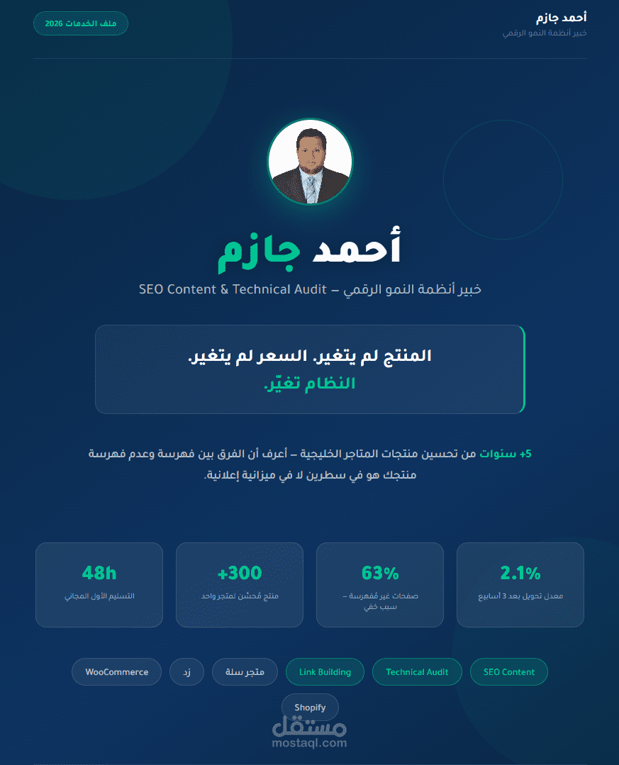 نظام سيو SEO متكامل للمتاجر الإلكترونية