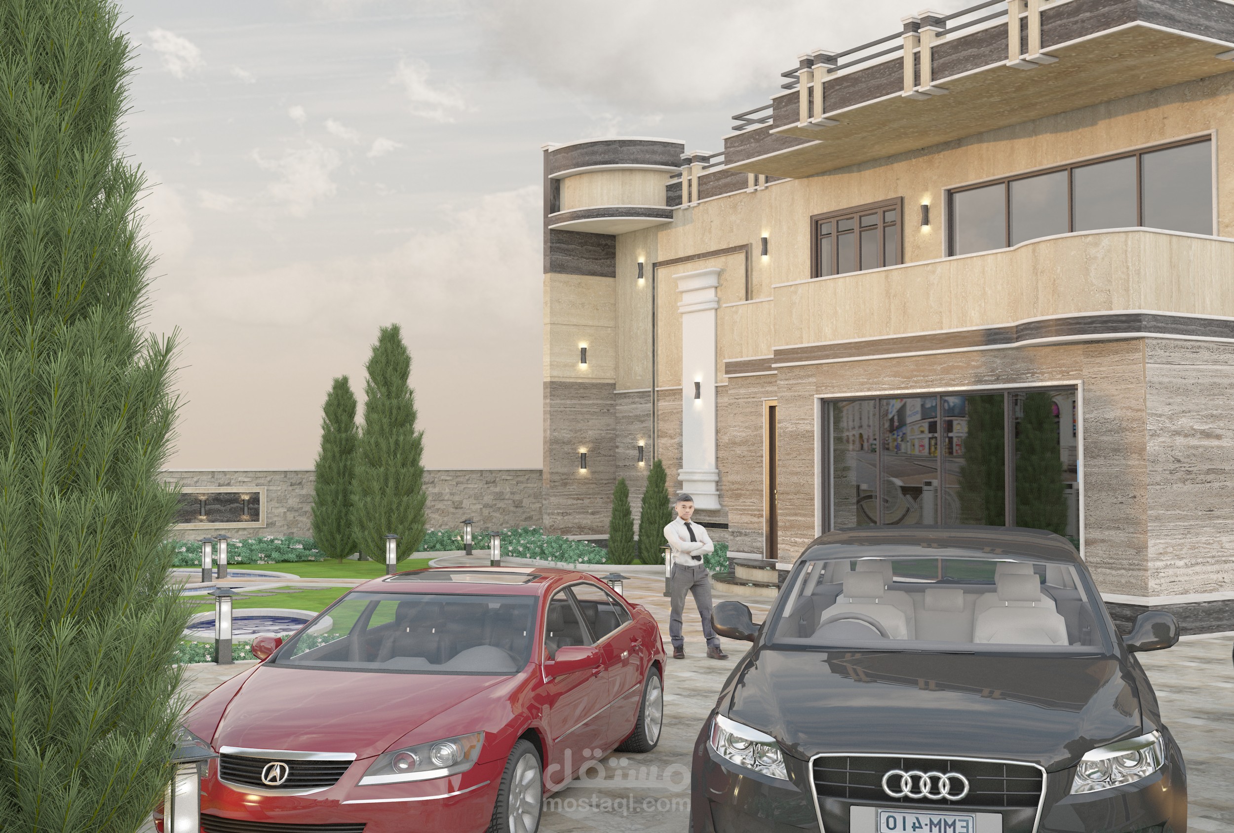 تنفيذ مشروع خارجي لفيلة