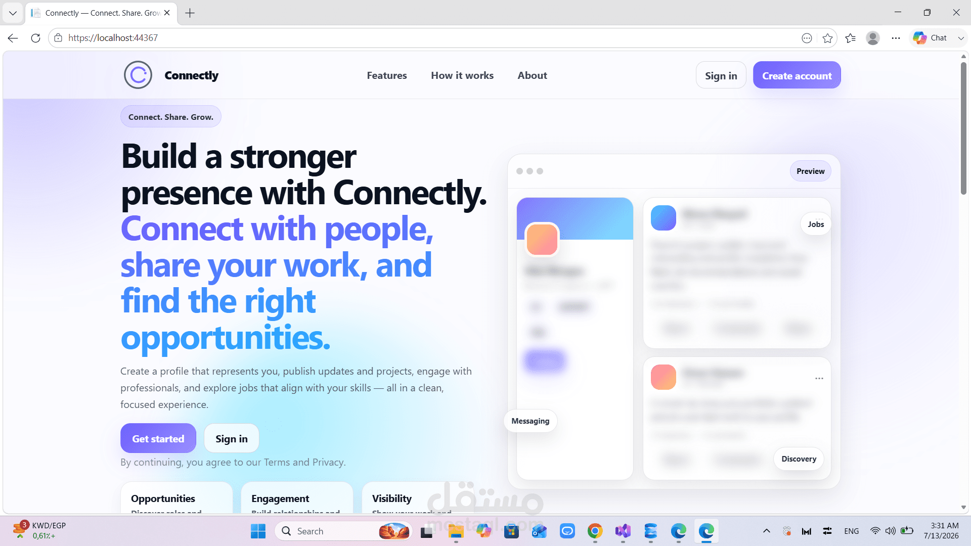 Connectly – Social Networking Platform