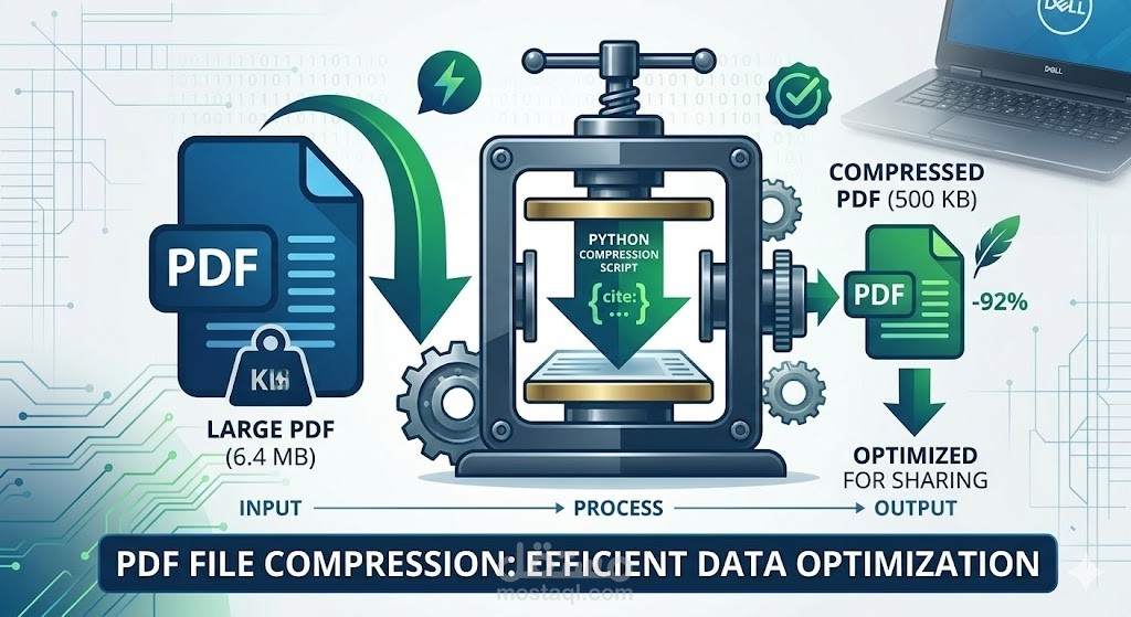 نظام أتمتة تحويل وضغط الملفات الرقمية