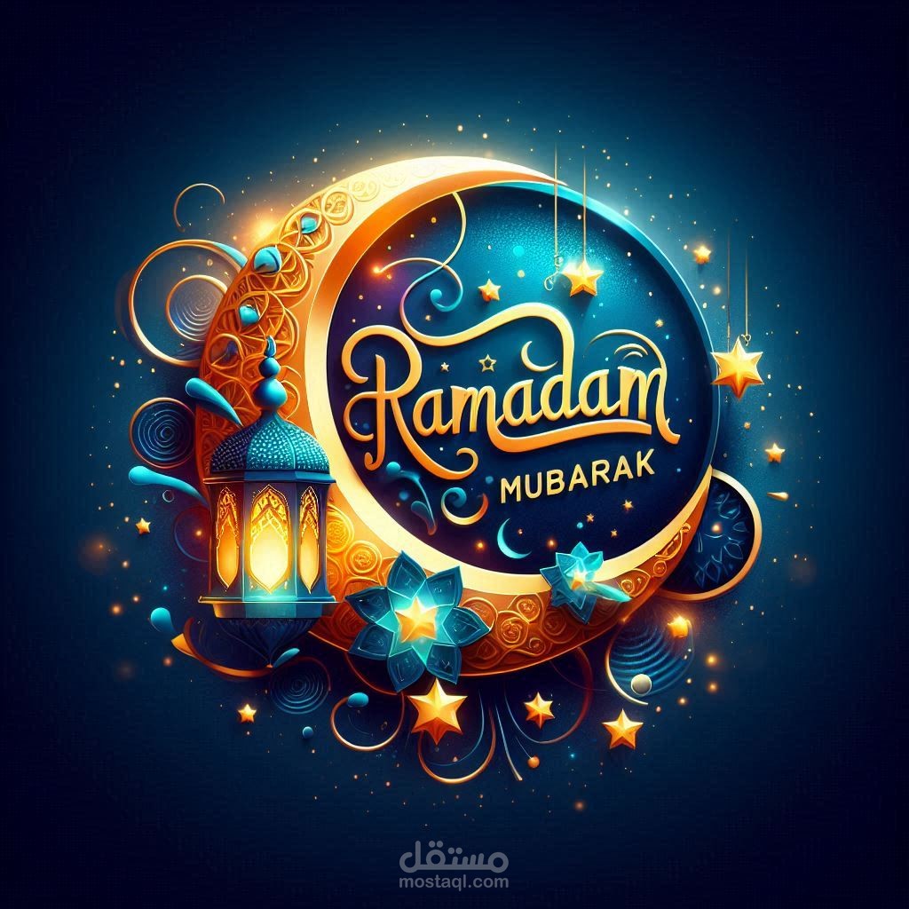 تصميم شعار وهوية بصرية رمضانية عصرية (Ramadan Visual Identity)