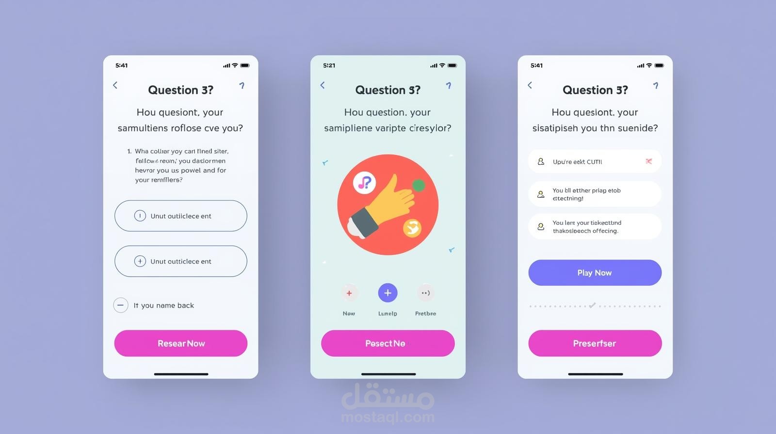 quiz pro app بأستخدام flutter