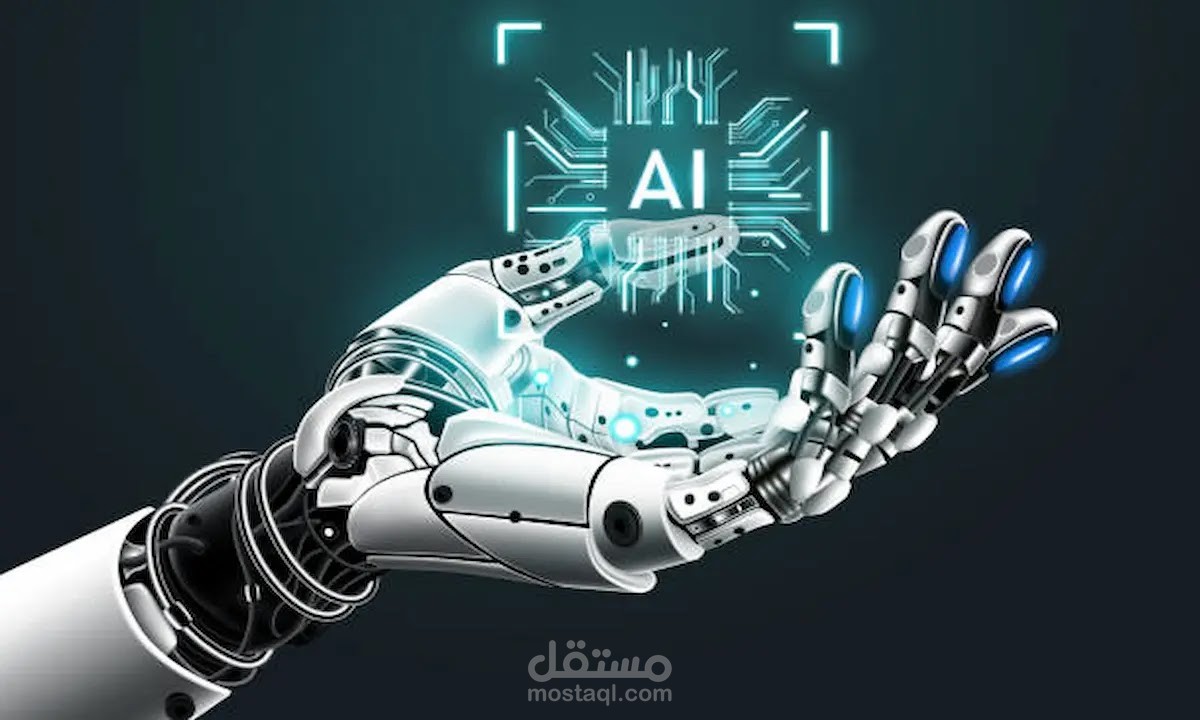 تصميم نظام روبوت ذكي للمراقبة الصناعية