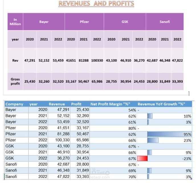 تحليل وتنسيق البيانات المالية وتحويلها من تقارير PPT إلى جداول Excel احترافية