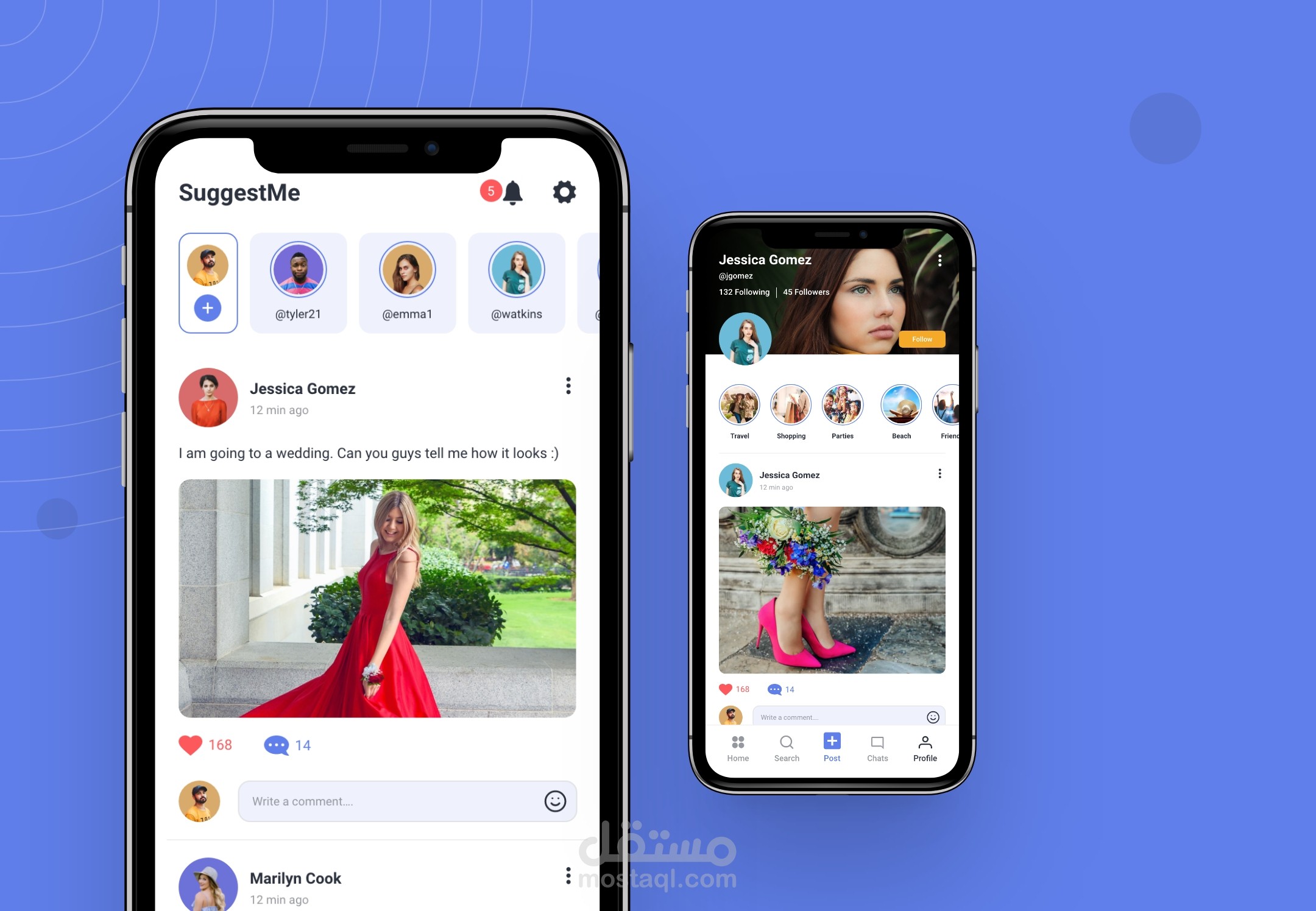 تطبيق suggest me