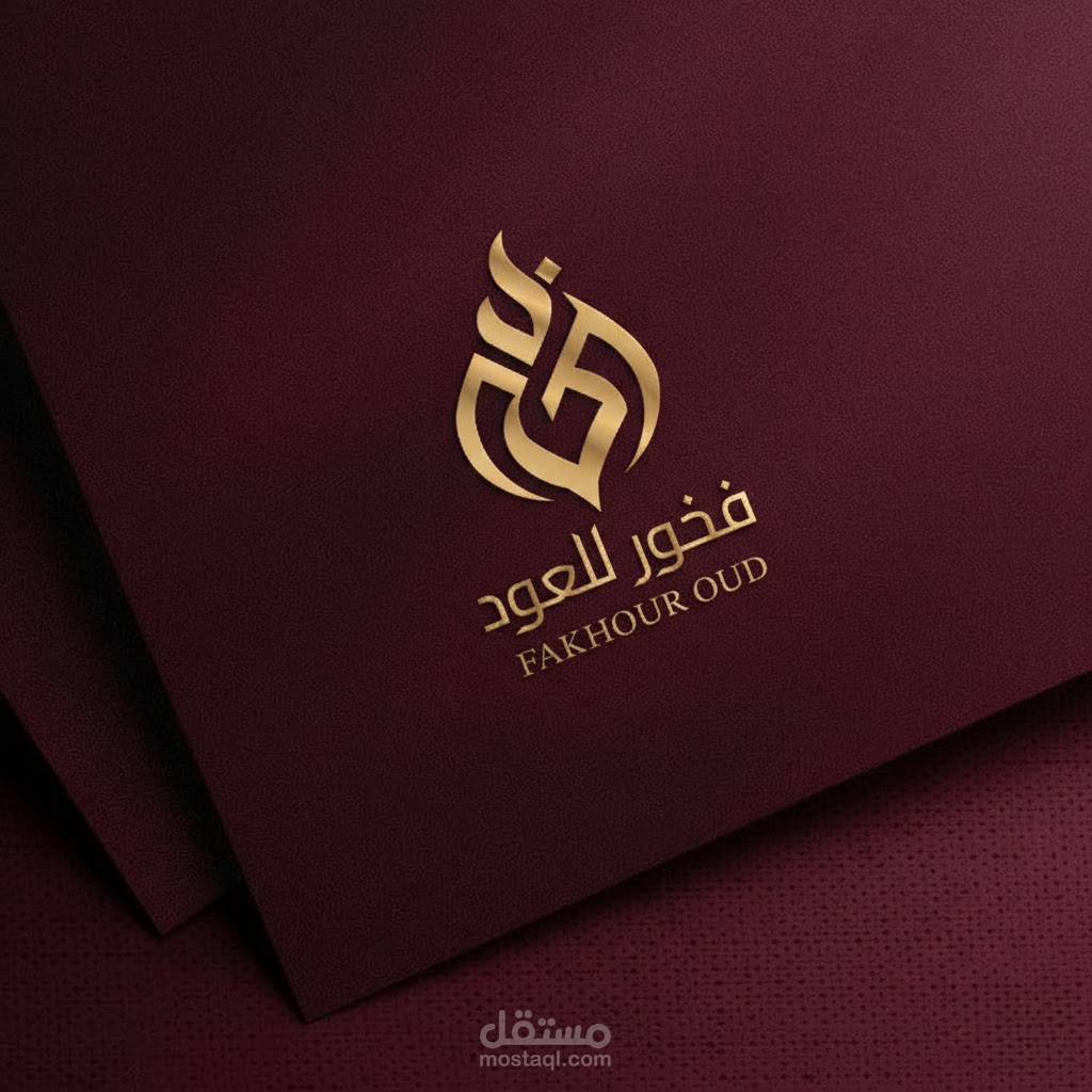 تصميم شعار لمسابقة علامة عطور فخور للعود