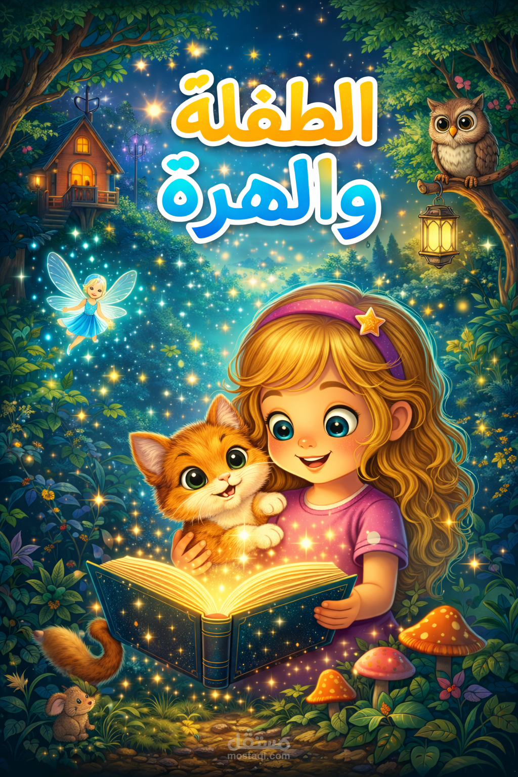 قصه اطفال ب اسم الطفله والهره