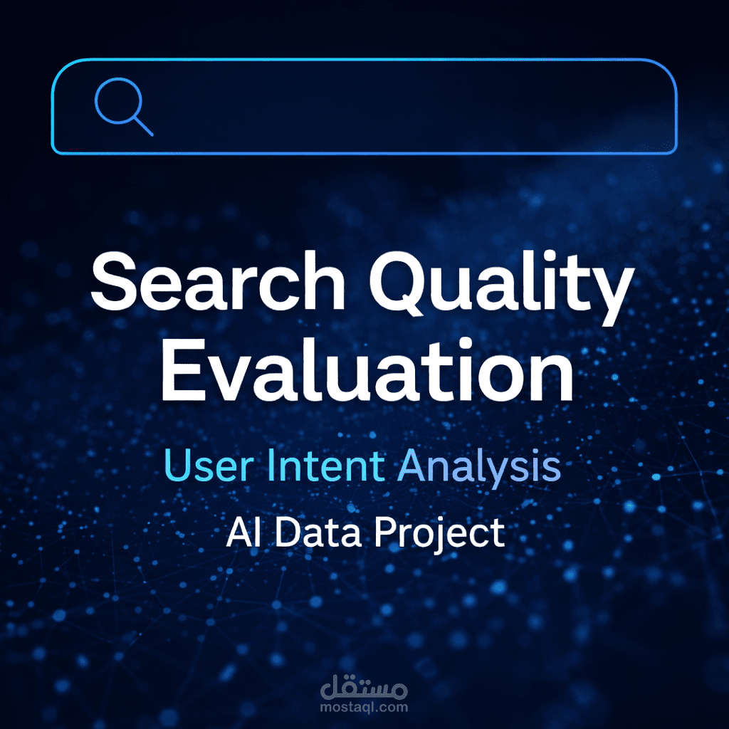Search Quality Evaluation & User Intent Analysis Sample