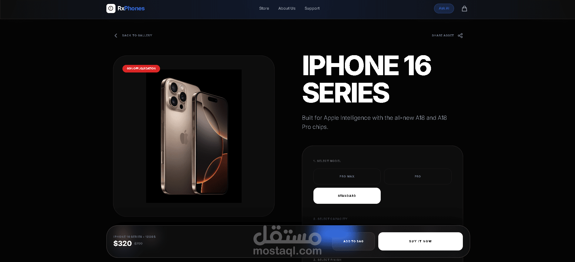 برمجة وتطوير صفحة هبوط (Landing Page) احترافية ومتجاوبة