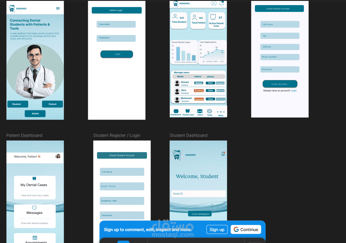 مصممة واجهات مستخدم UI Designer