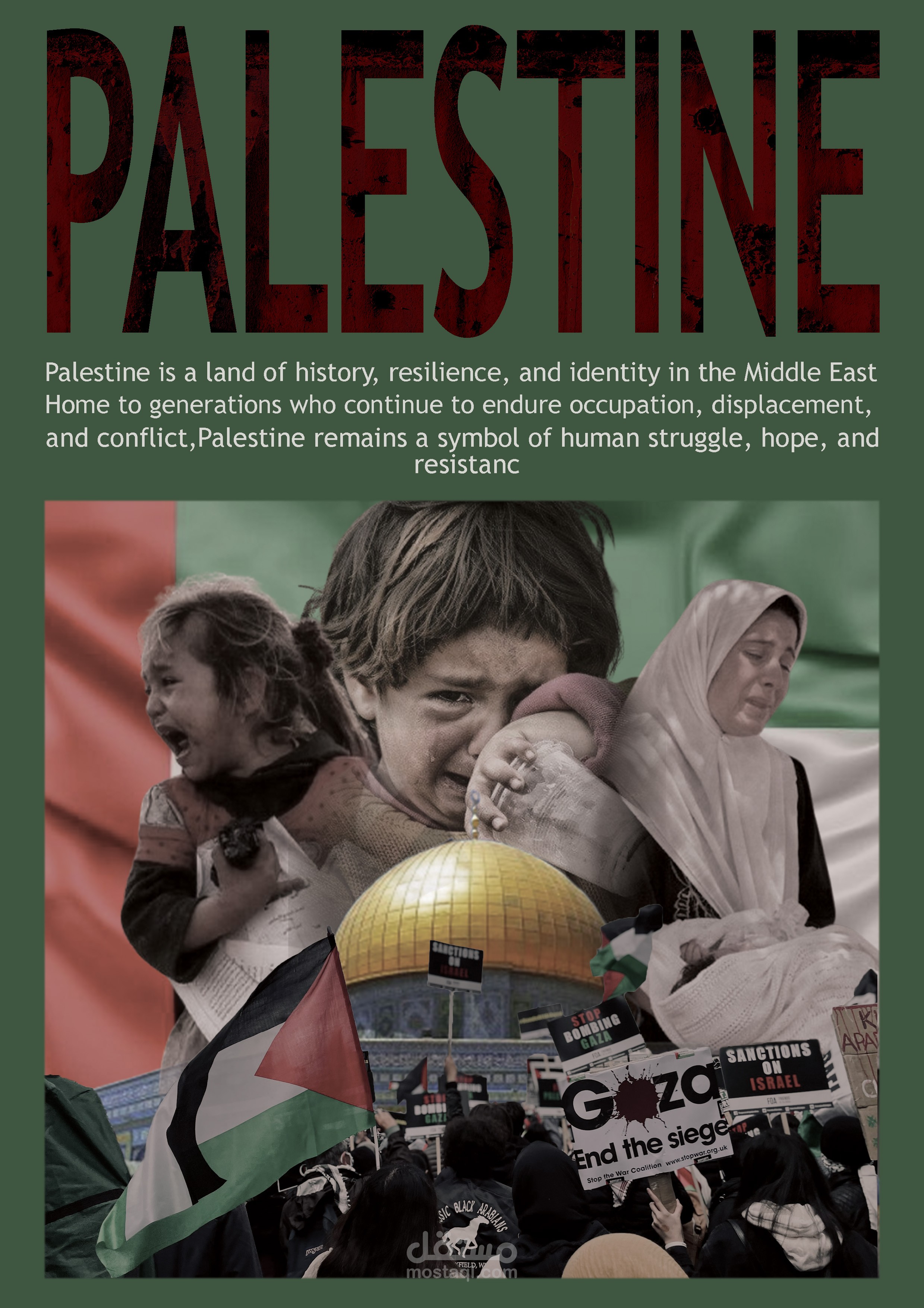 تصميم بوستر توعوي بأسلوب Photo Manipulation