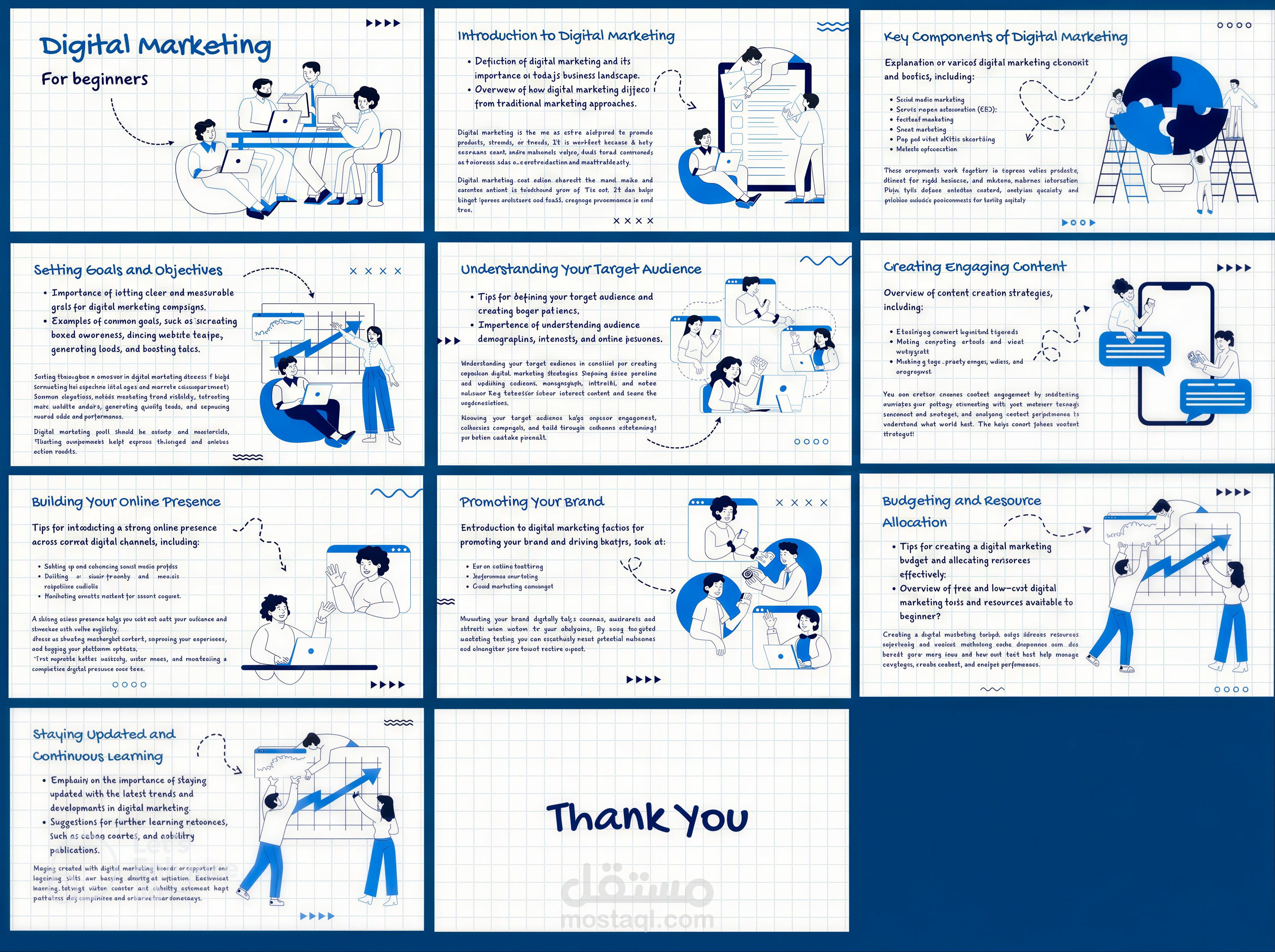 تصميم عرض تقديمي احترافي باستخدام PowerPoint و Canva