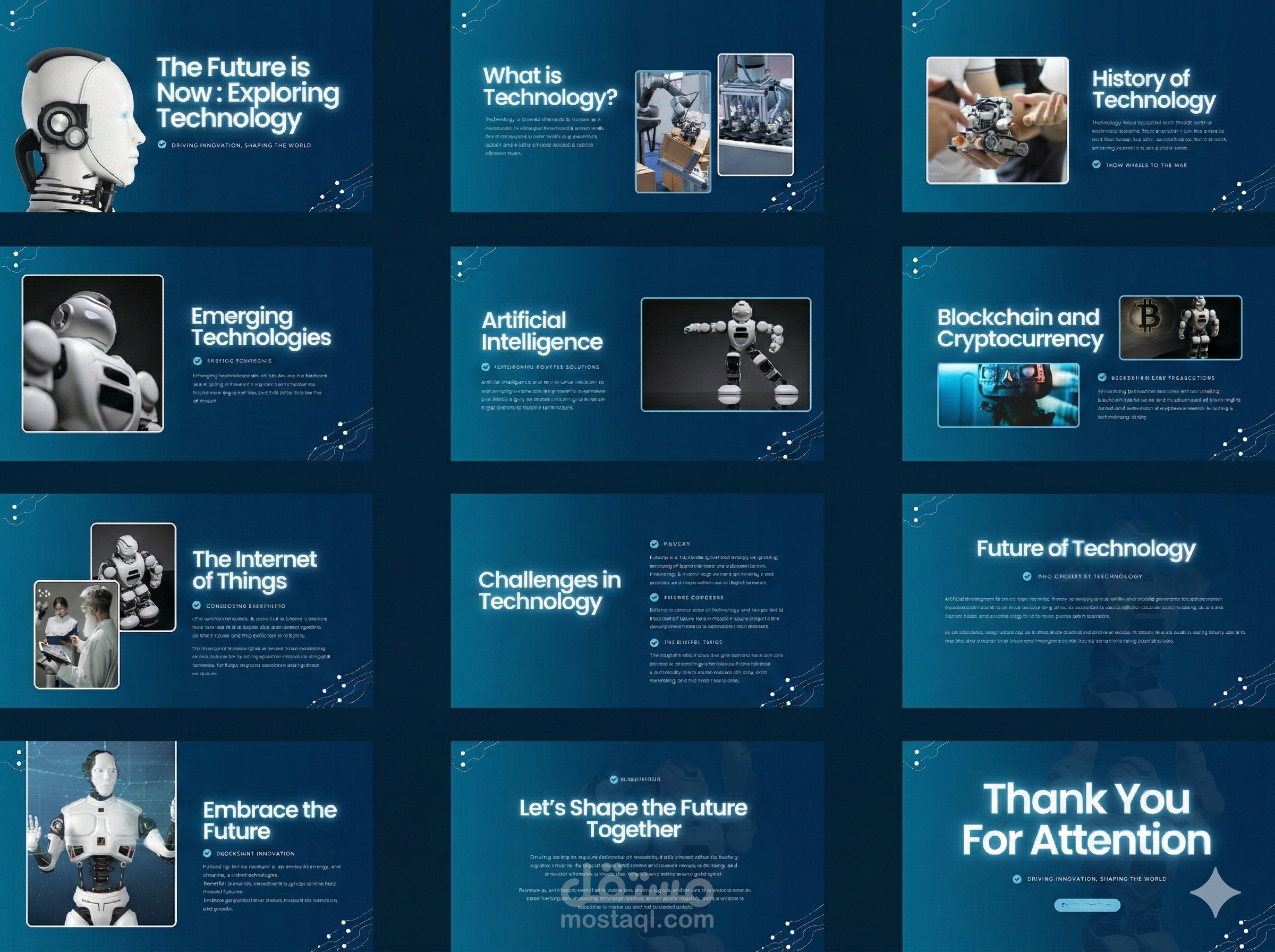 تصميم عرض تقديمي احترافي باستخدام PowerPoint و Canva و Google Slides