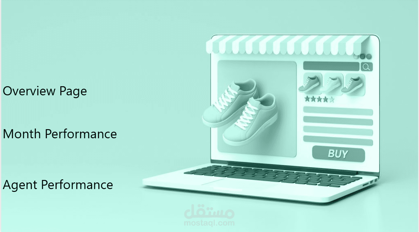 تحليل بيانات شركة Sallah Call Center بستخدام Power Bi
