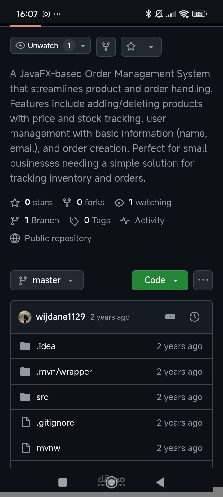 Order system management