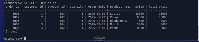 E-commerce ETL Pipeline using Python & PostgreSQL