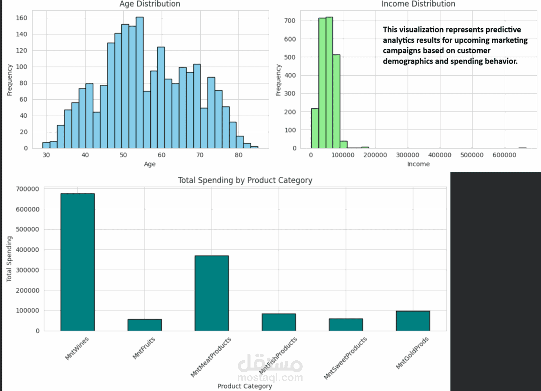 التنبؤ بنجاح الحملات التسويقية.