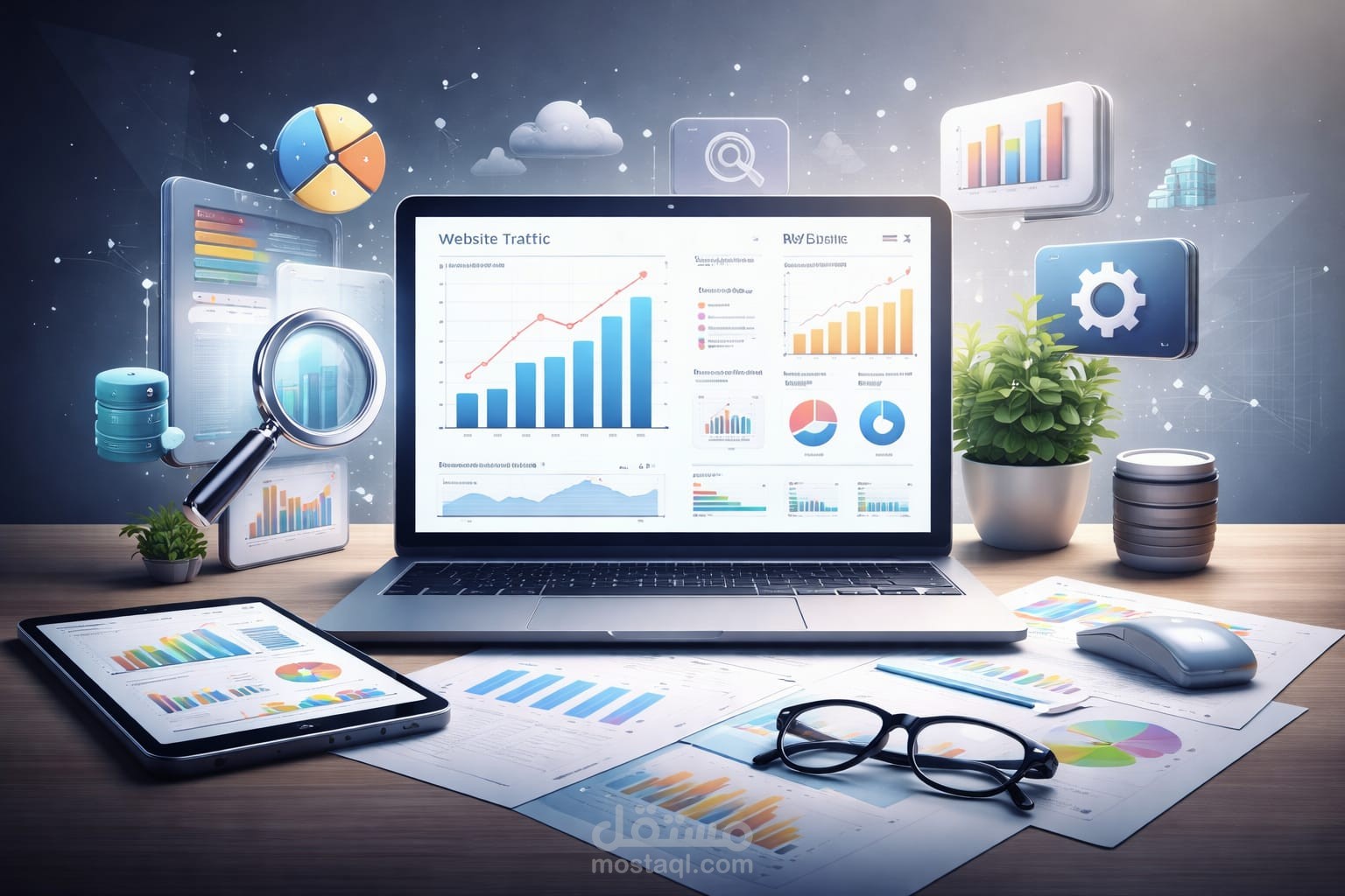 بناء داشبورد تفاعلية لتحليل مخاطر الائتمان ومحفظة القروض