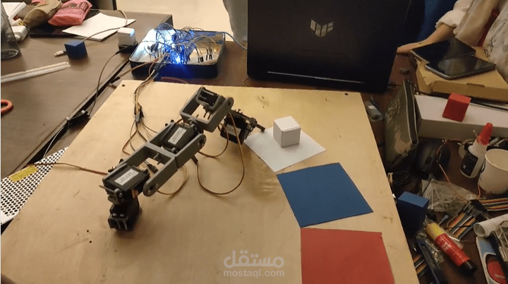 A 4-DOF Pick and Place Color Sorter Robotic Arm