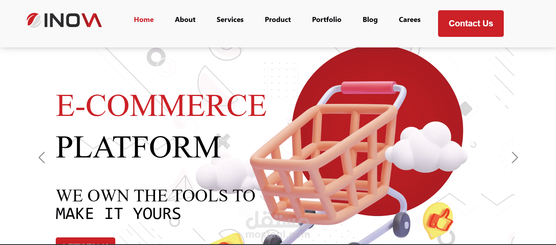 Clone for Inova website