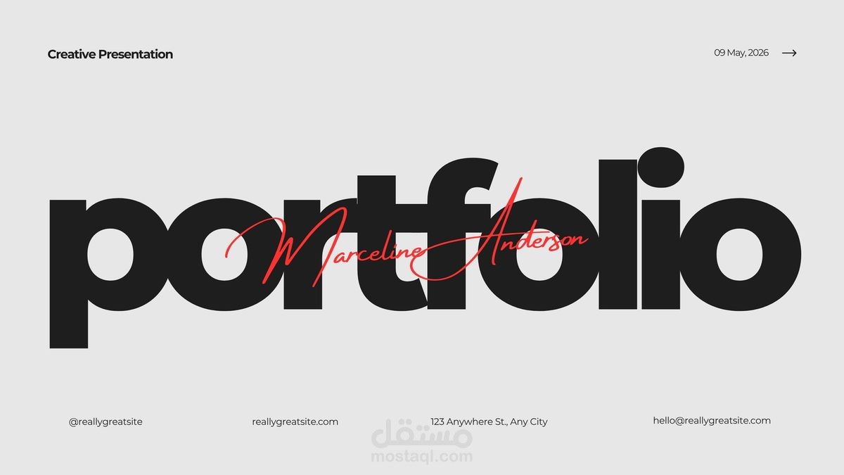 تطوير وبناء Web Portfolio تفاعلي بالكامل بالـ Custom Code (دعم اللغتين وسرعة خارقة)