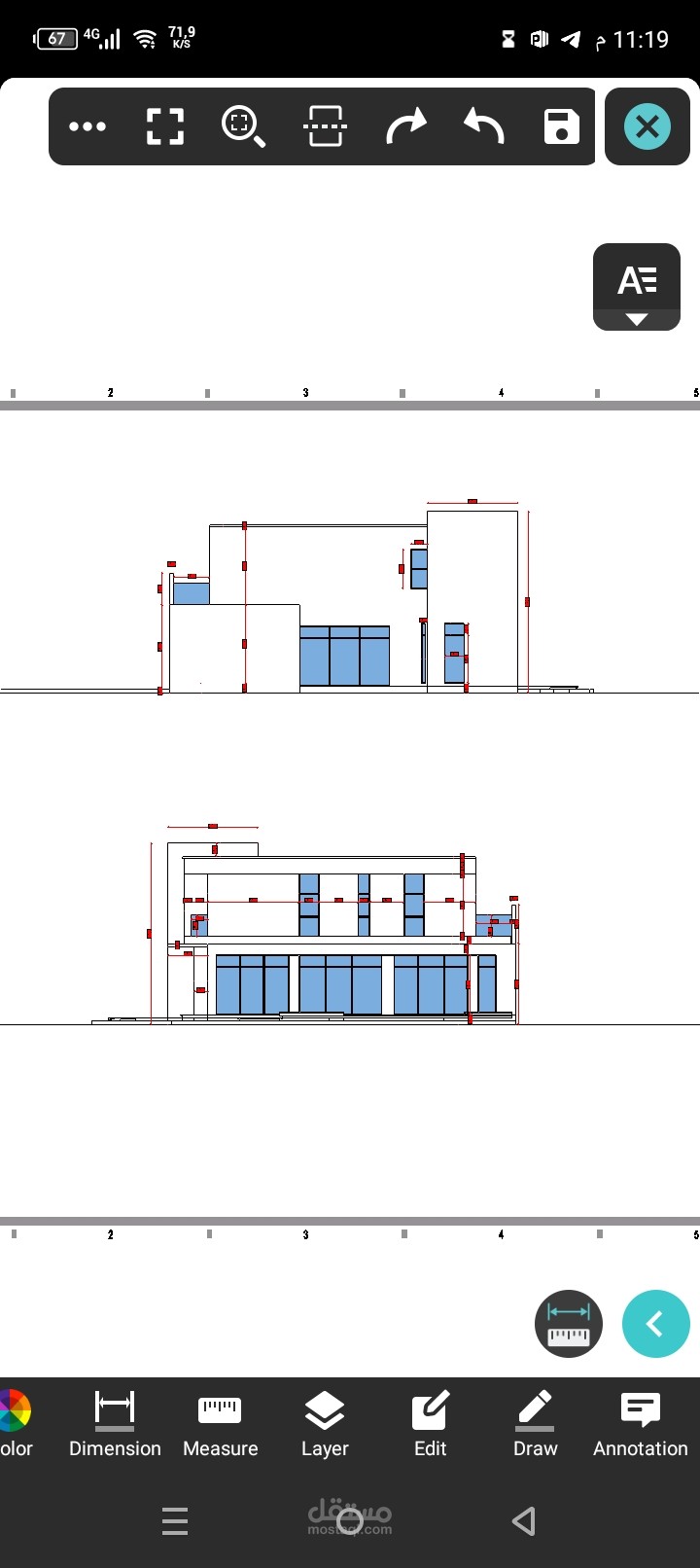 فيلا من طابقين