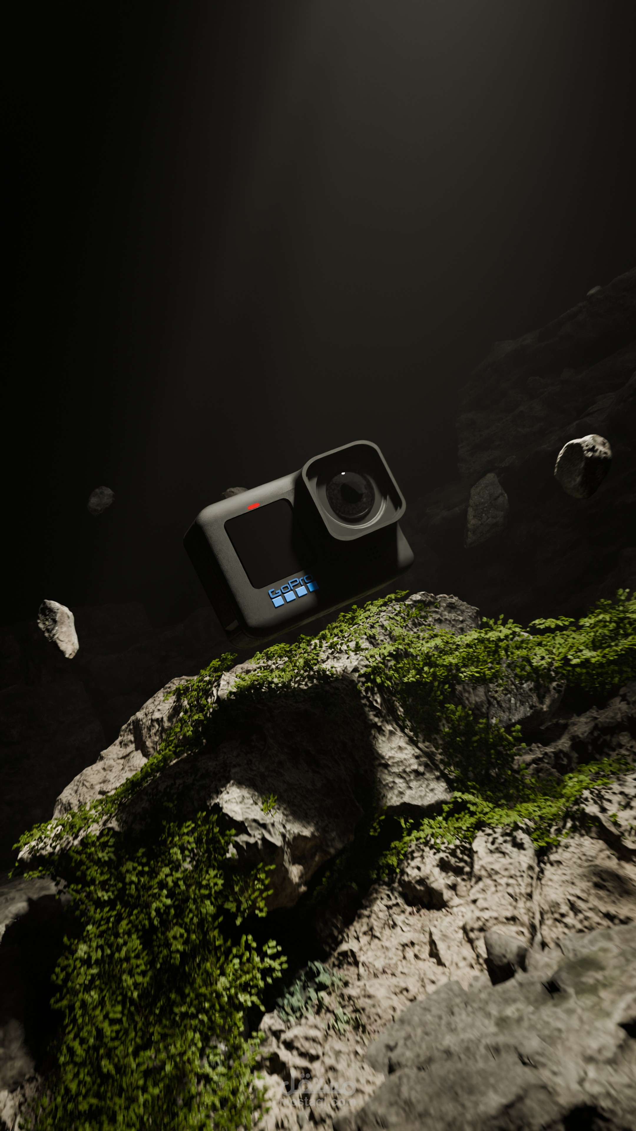 Go pro camera- product visualization