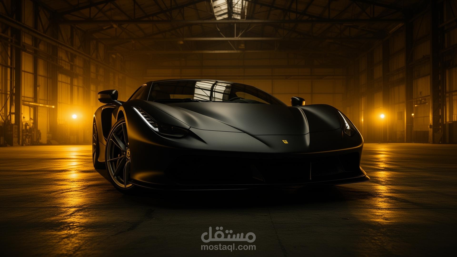 تصميم صفحة هبوط لشركة سيارات