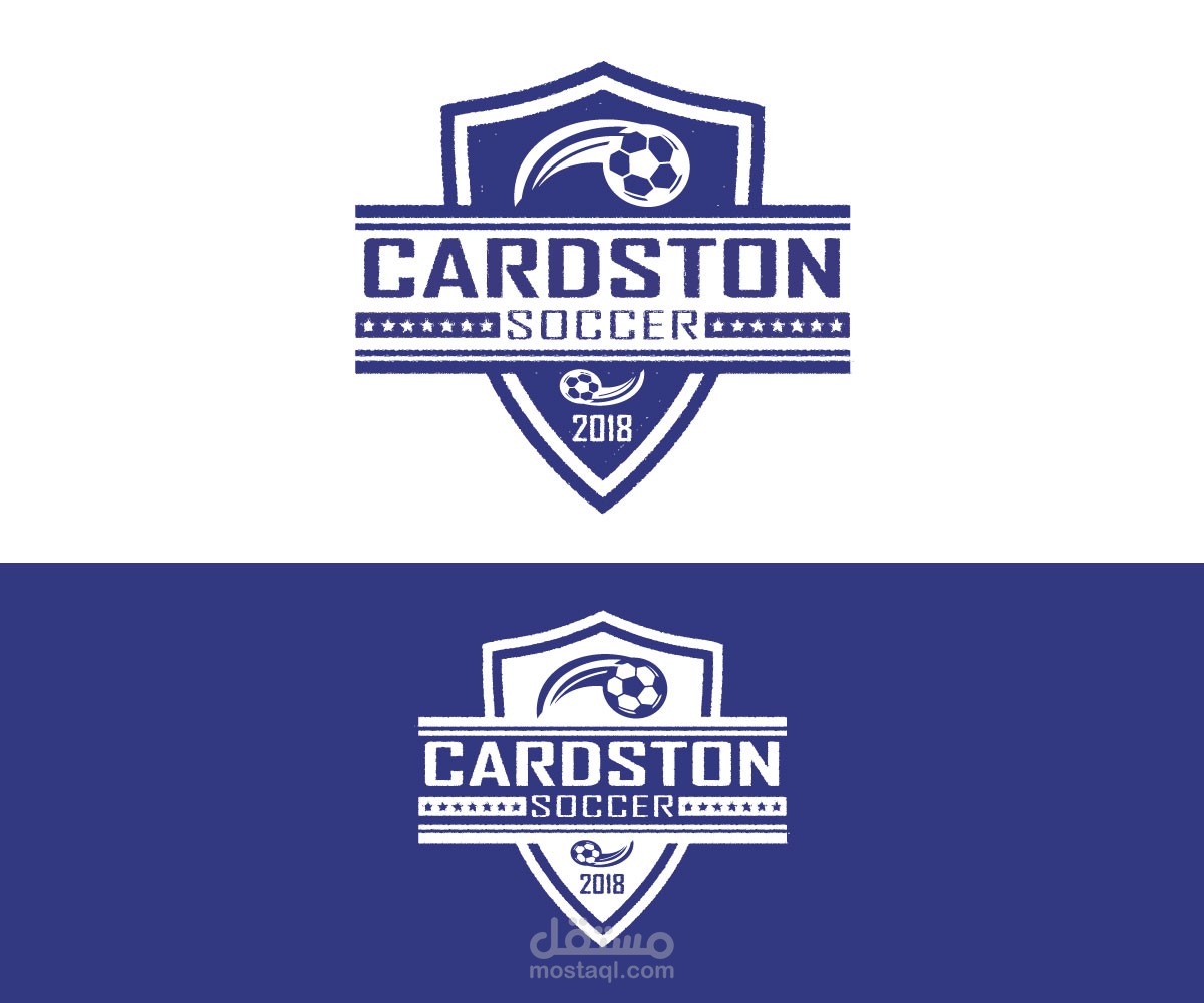 Foodball Club Logo Design تصميم هوية نادي كرة قدم