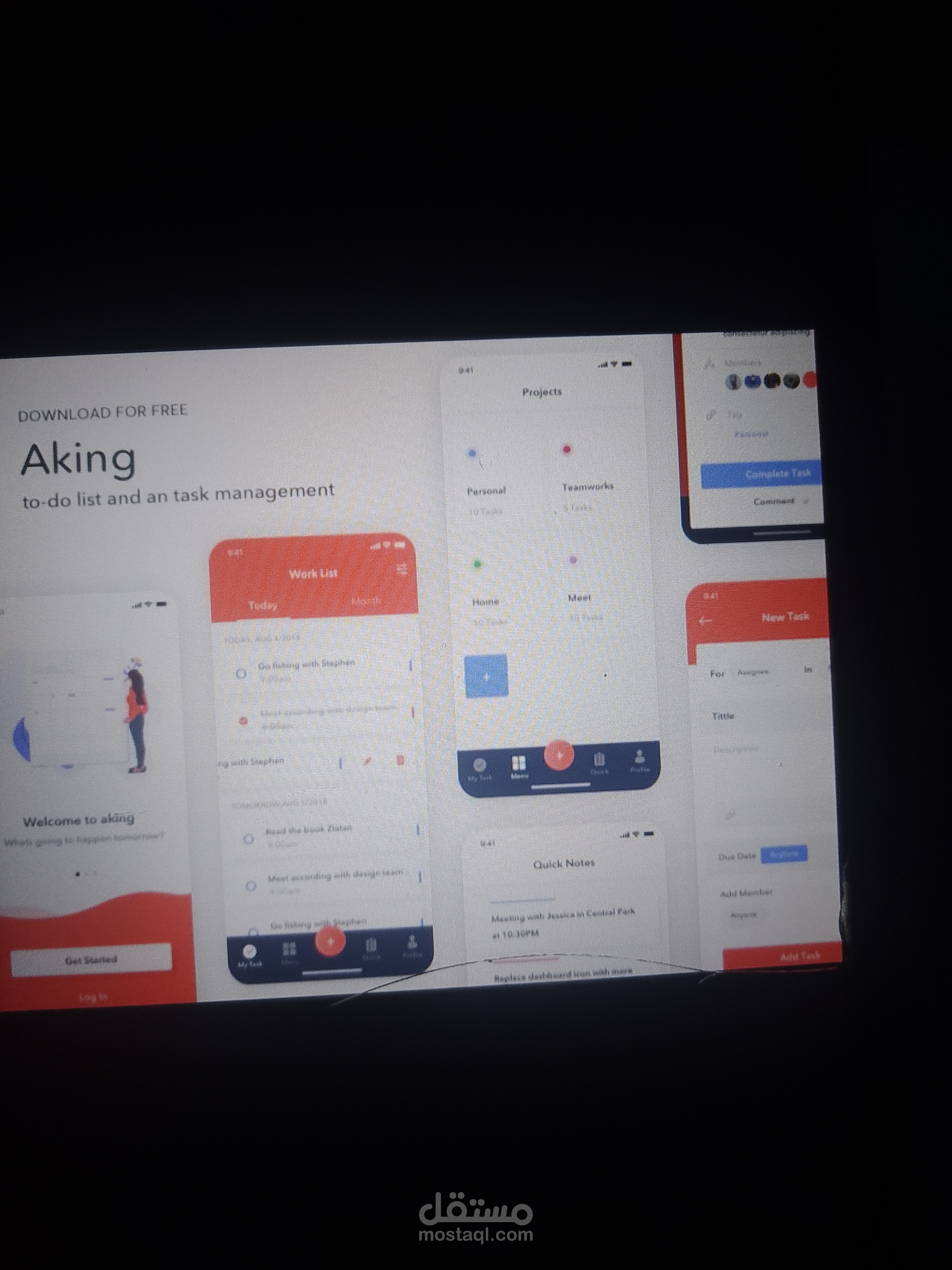 تطبيق قائمة مهام (To‑Do List)
