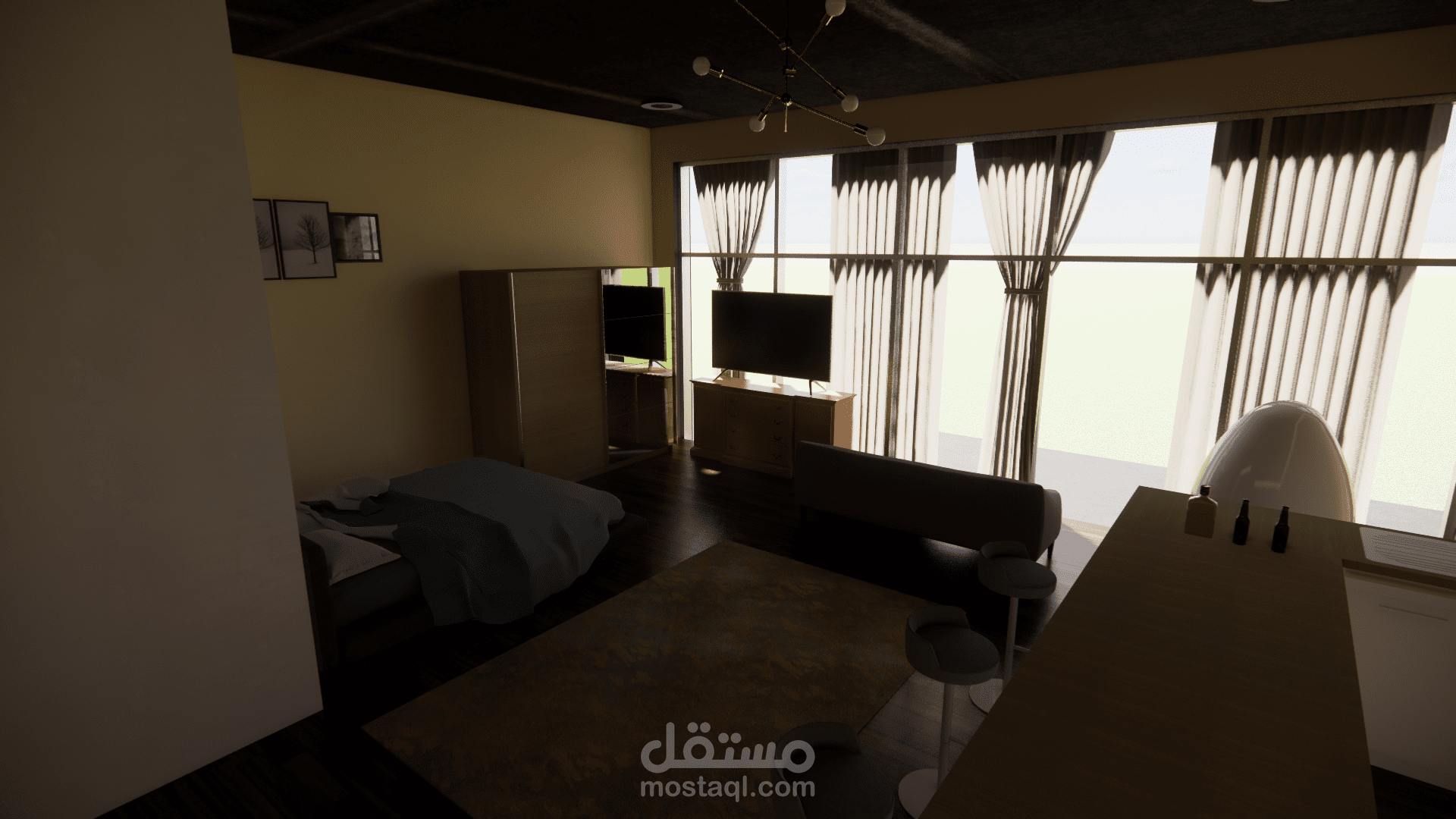 موتيل وشاليهات