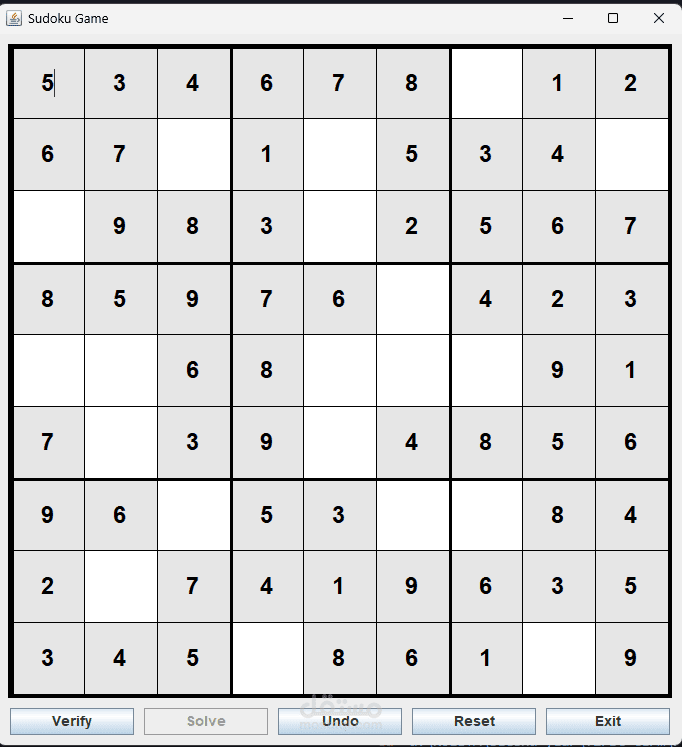 لعبة سودوكو sudoku