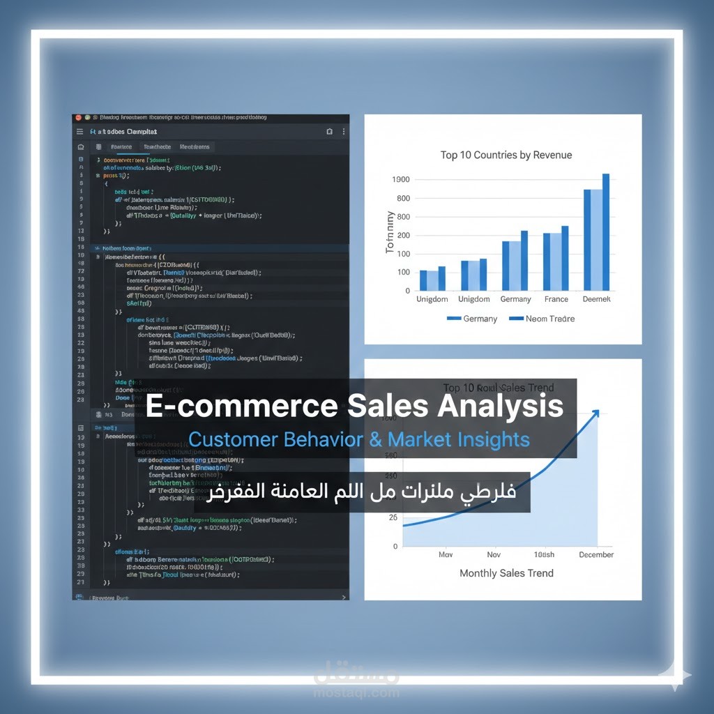 تحليل مبيعات التجزئة وسلوك العملاء لمتجر إلكتروني