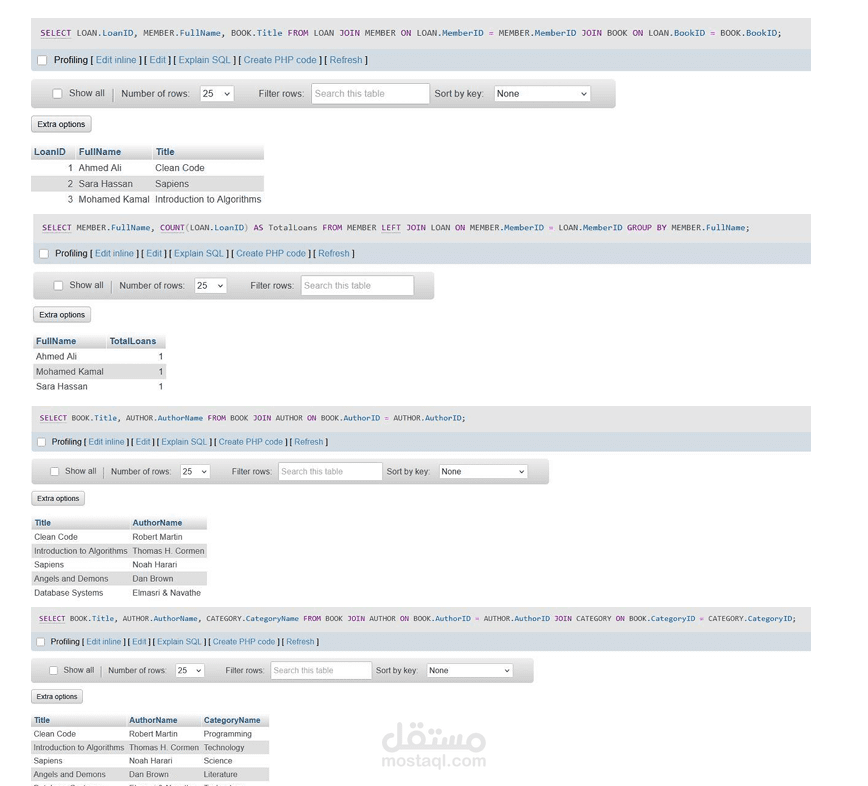Library Database System