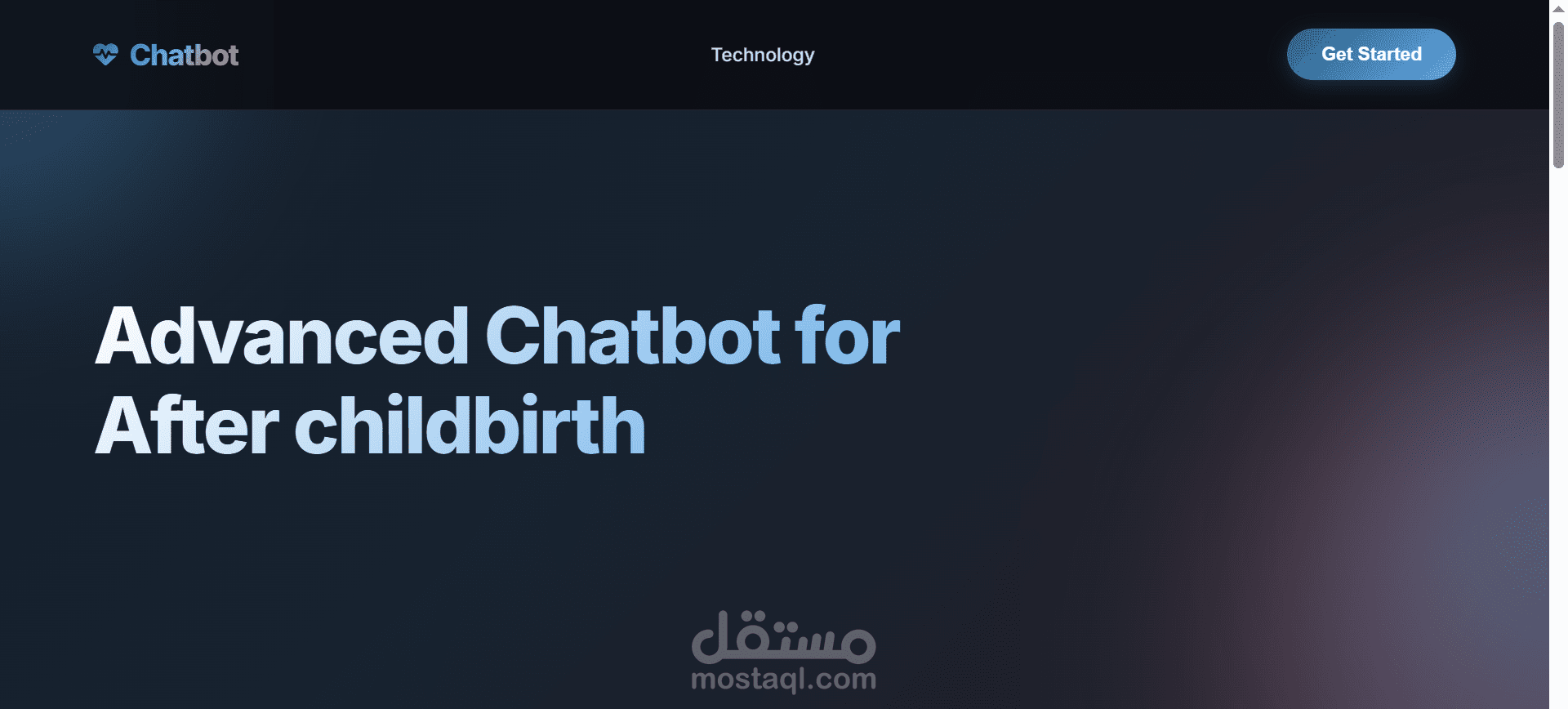 ٍAdvanced RAG-Based Chatbot for Post-Childbirth Support