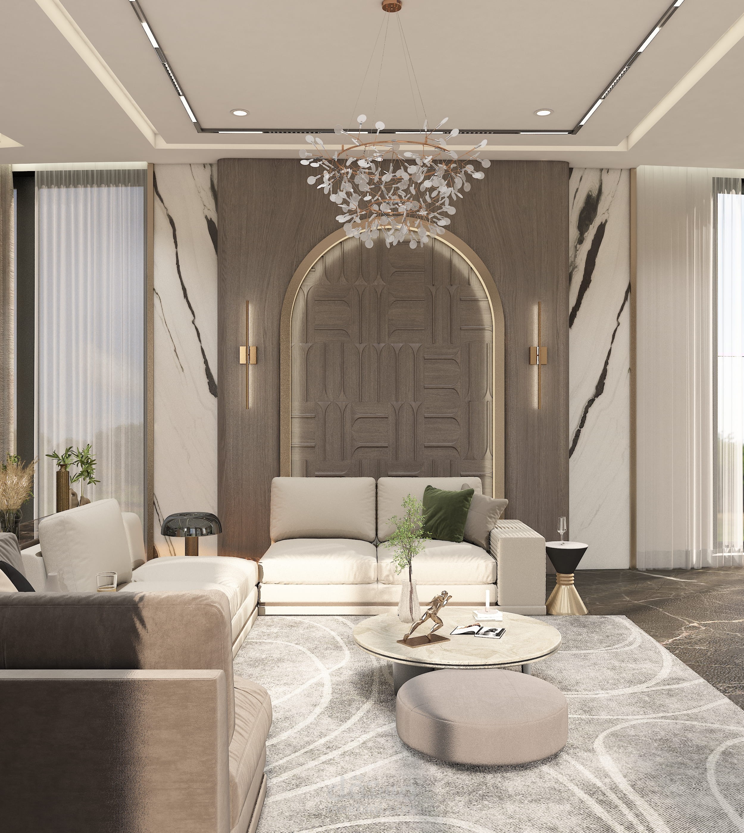 Luxury Villa Interior l New Jersey