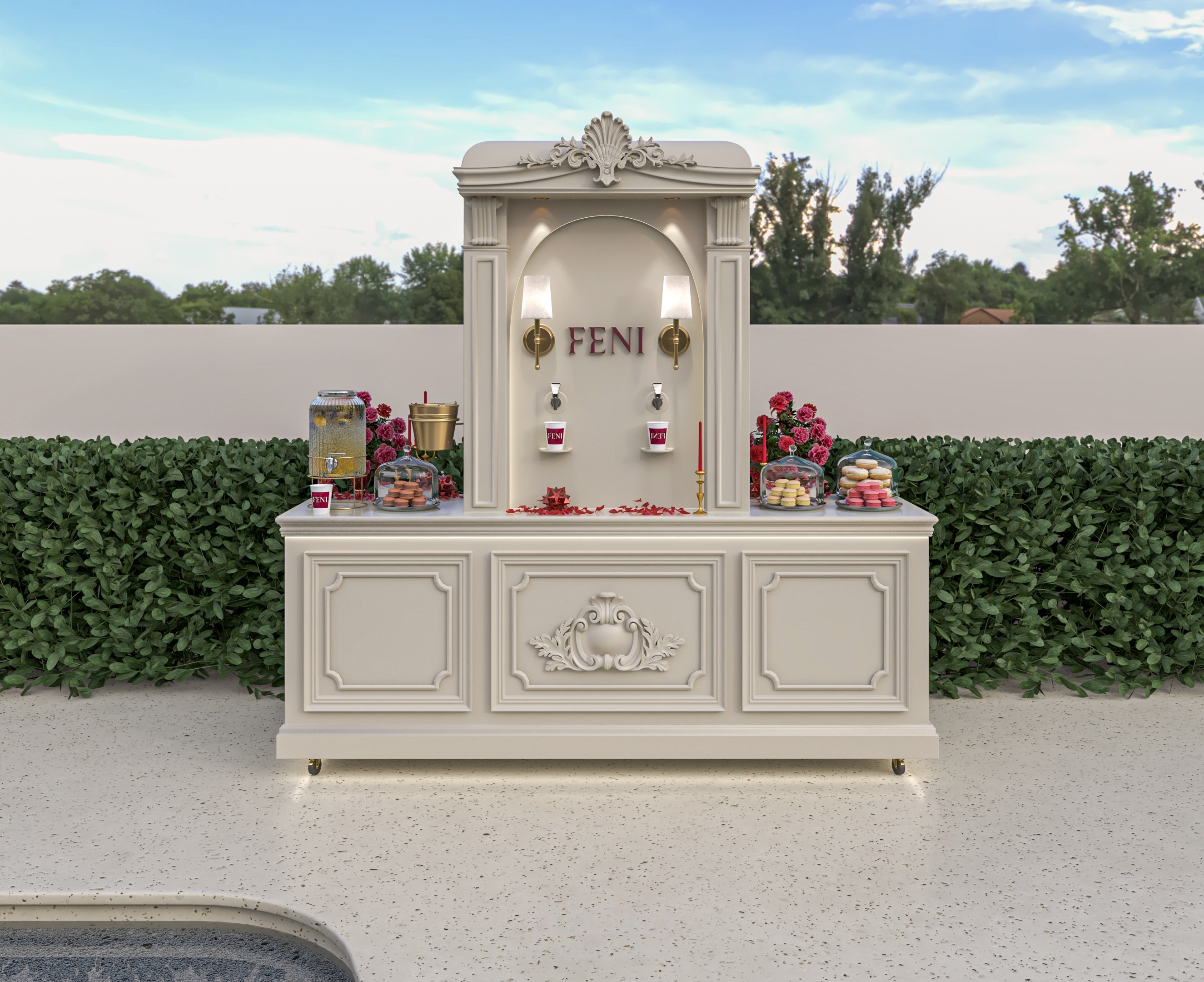 تصميم كاترينج قهوة متنقل