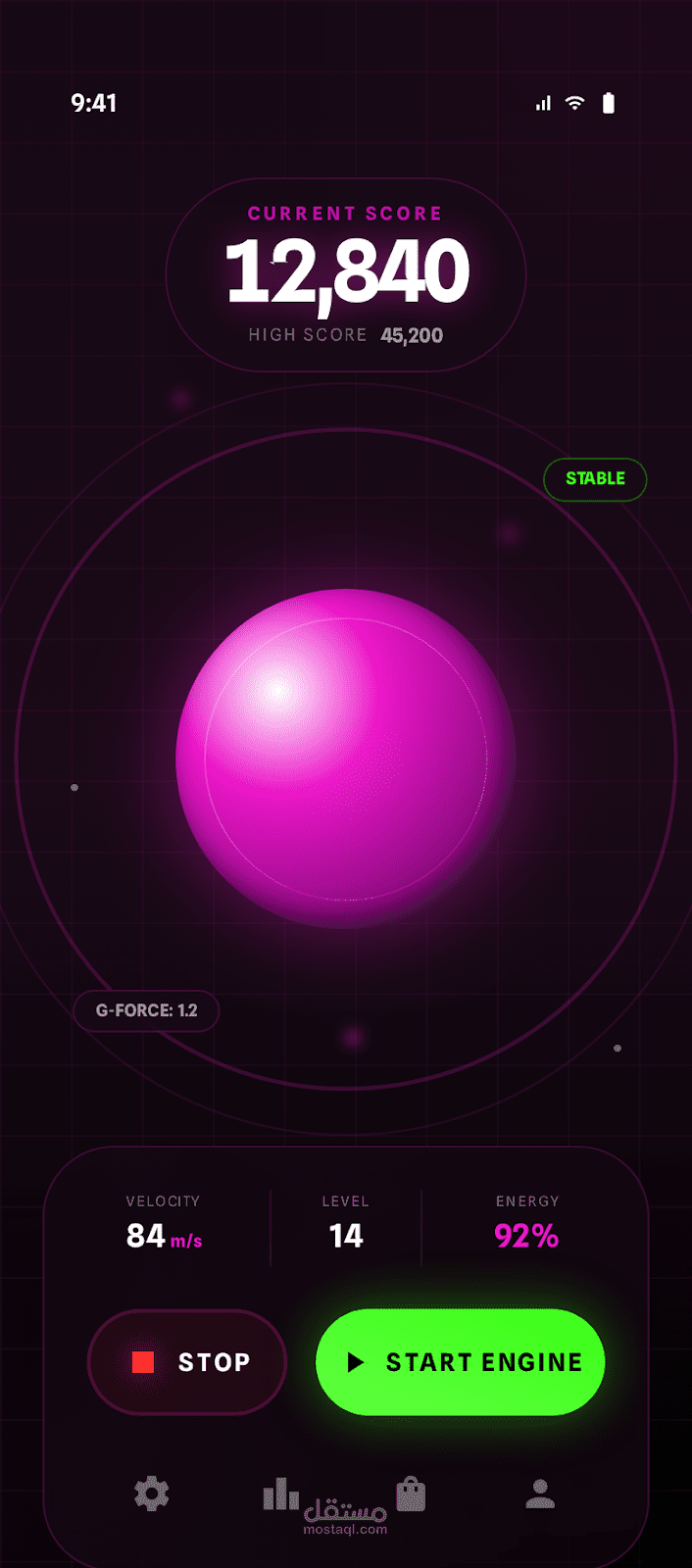 Simple Ball Runner Game