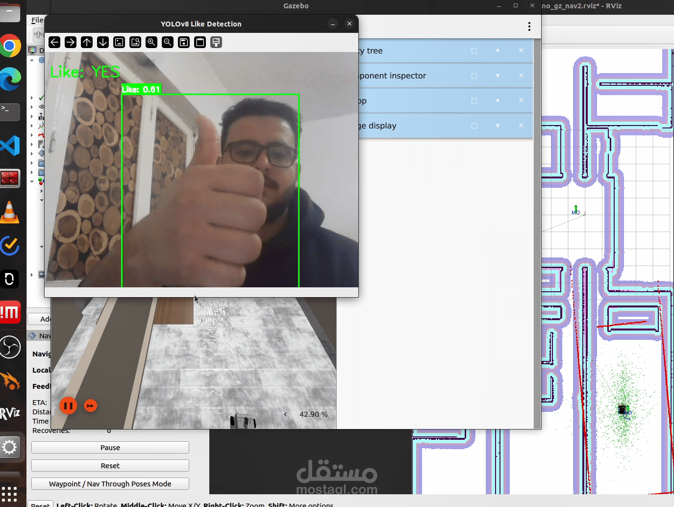 مساعد صوتي ذكي "رفيق" يعمل بتقنية Edge AI (Offline LLM)