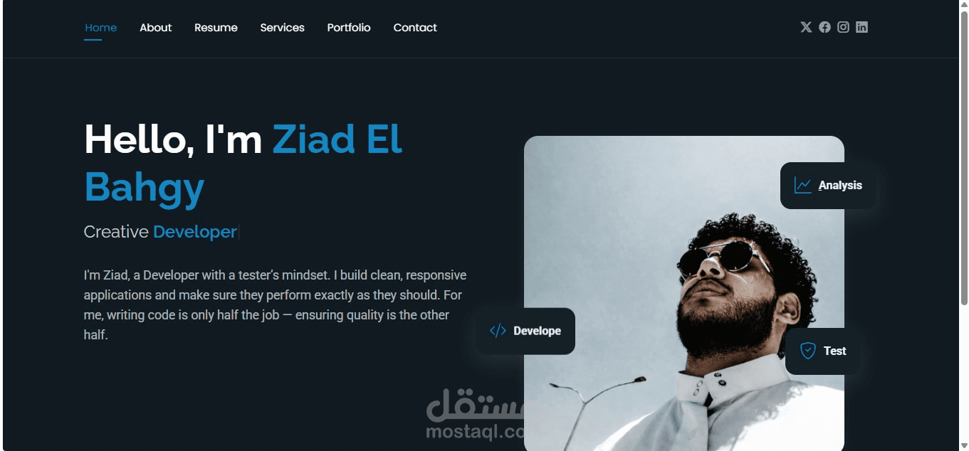 موقع خاص بي وباعمالى  بورتوفيلو