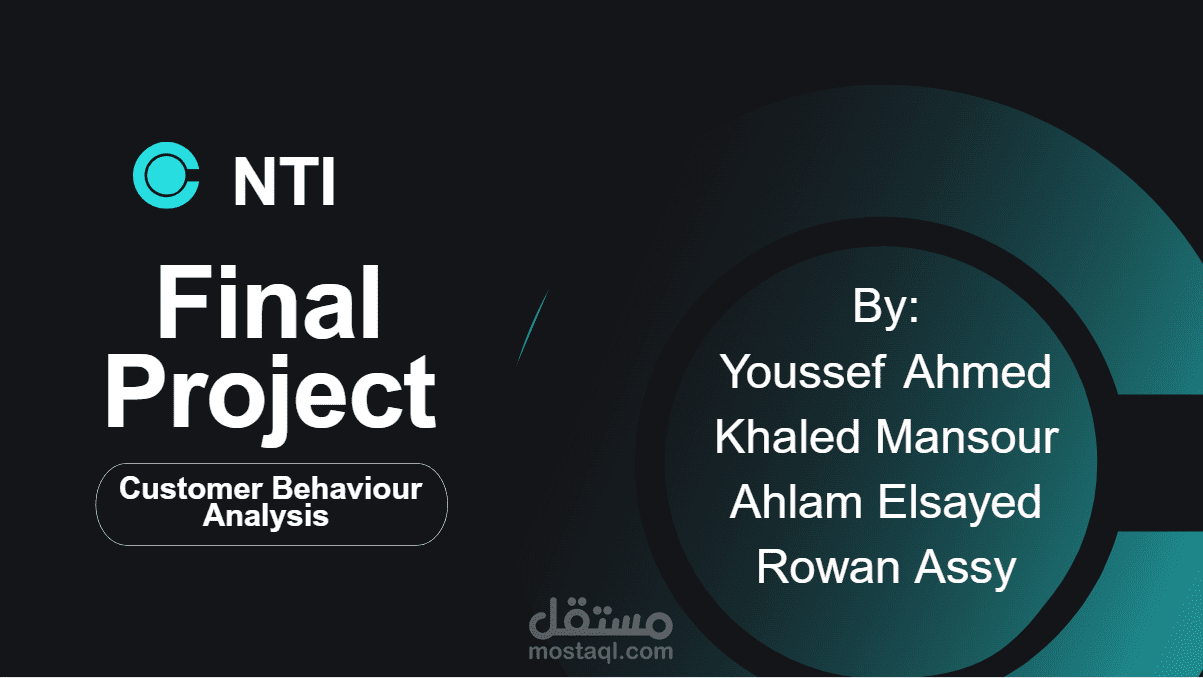 تحليل سلوك العملاء (Customer Behaviour Analysis)