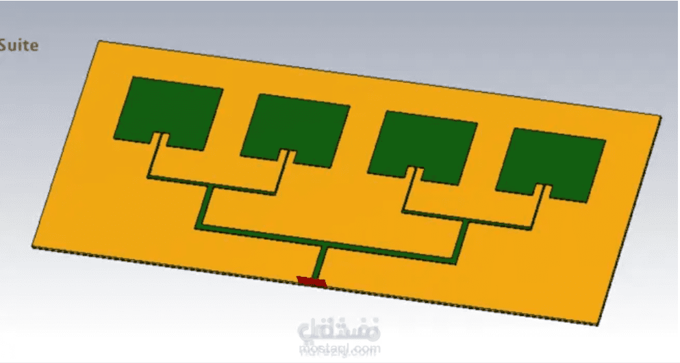 Array Patch Antenna Design