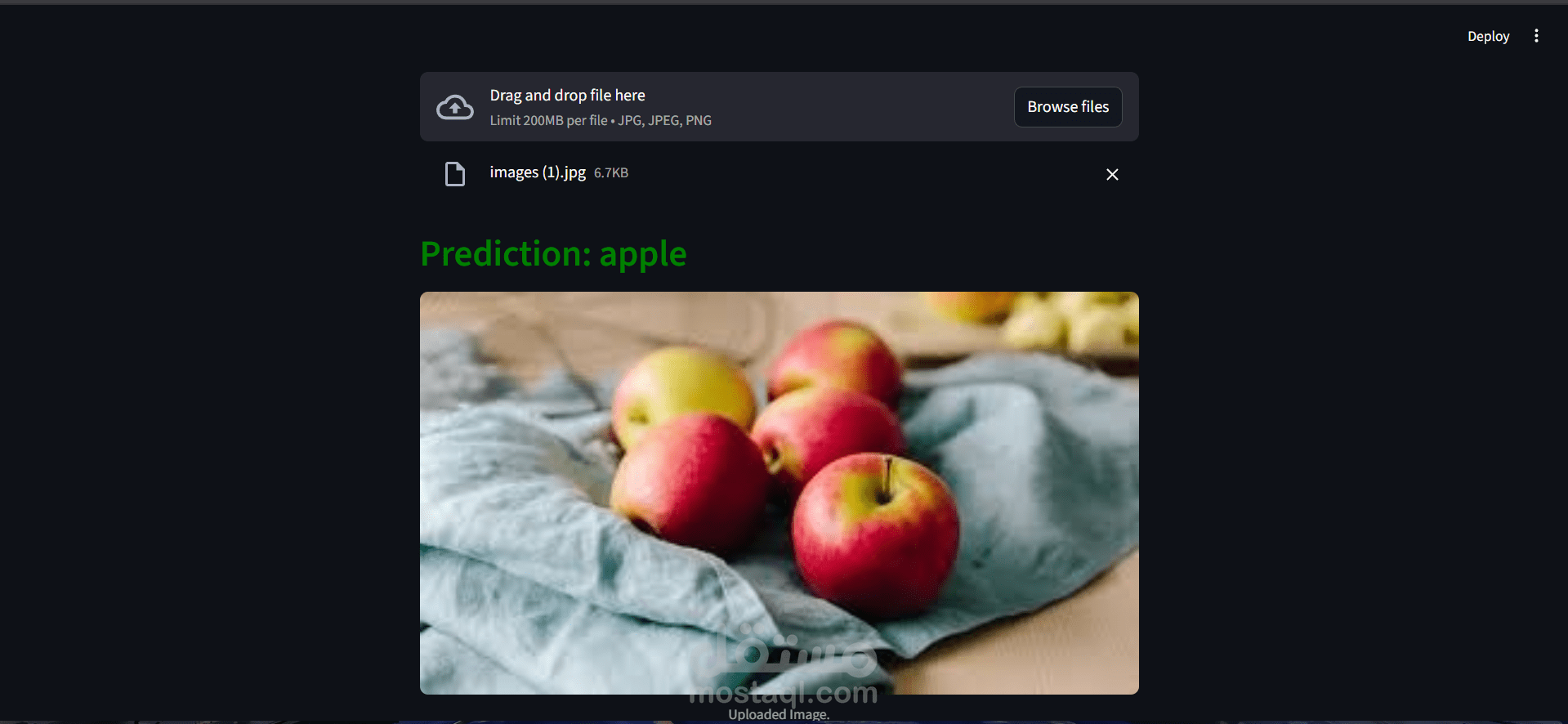 Fruit & Vegetable Image Classification -تصنيف صور الفواكه والخضراوات