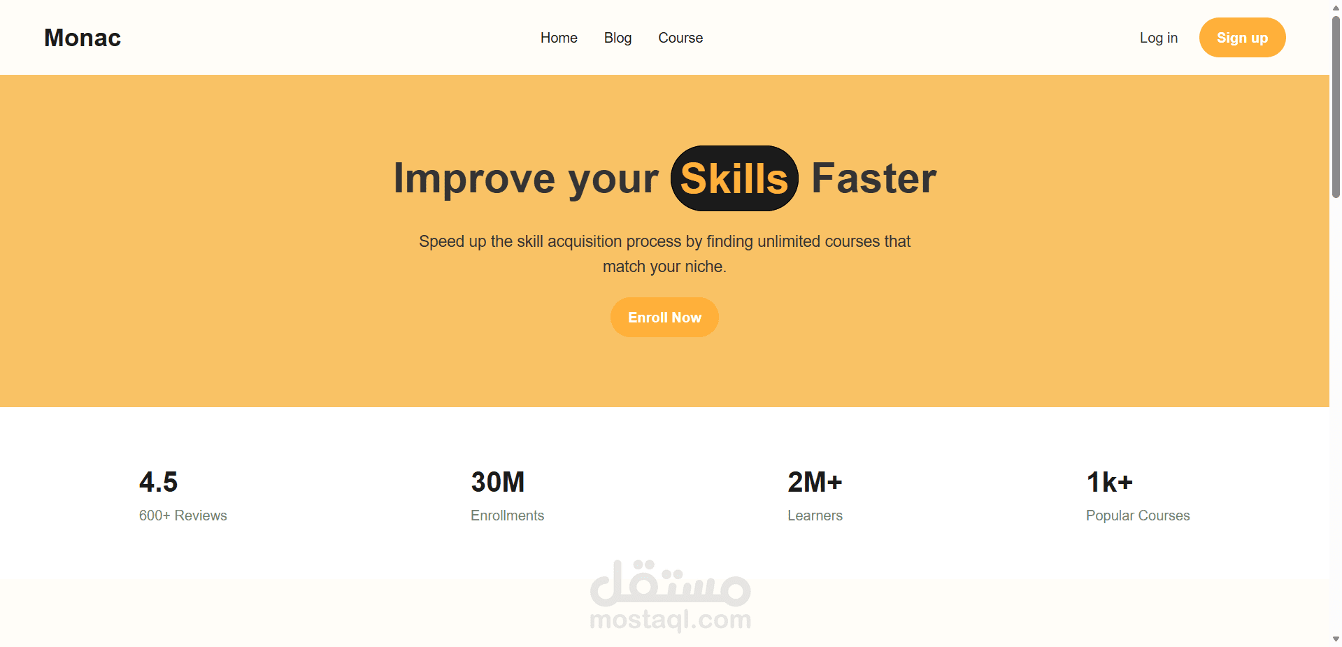 Interactive Front-End Web Application