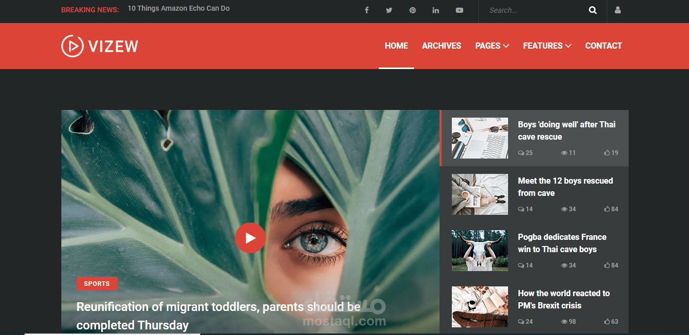 موقع لمشاهده الفديوهات