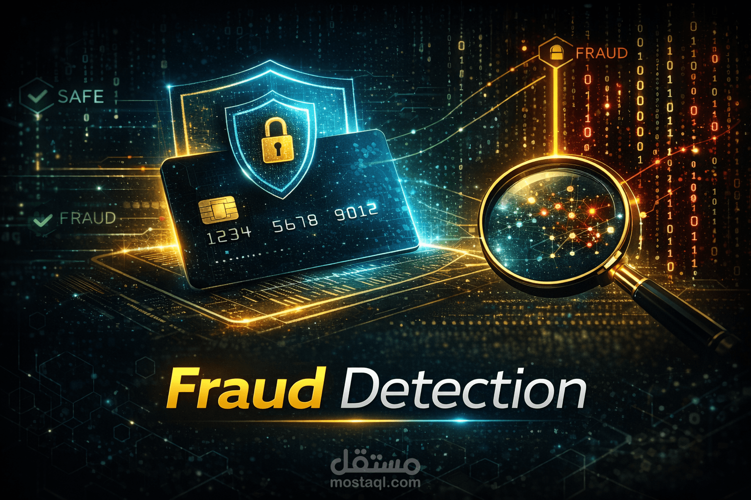 نظام ذكي لكشف الاحتيال المالي وتأمين المعاملات البنكية
