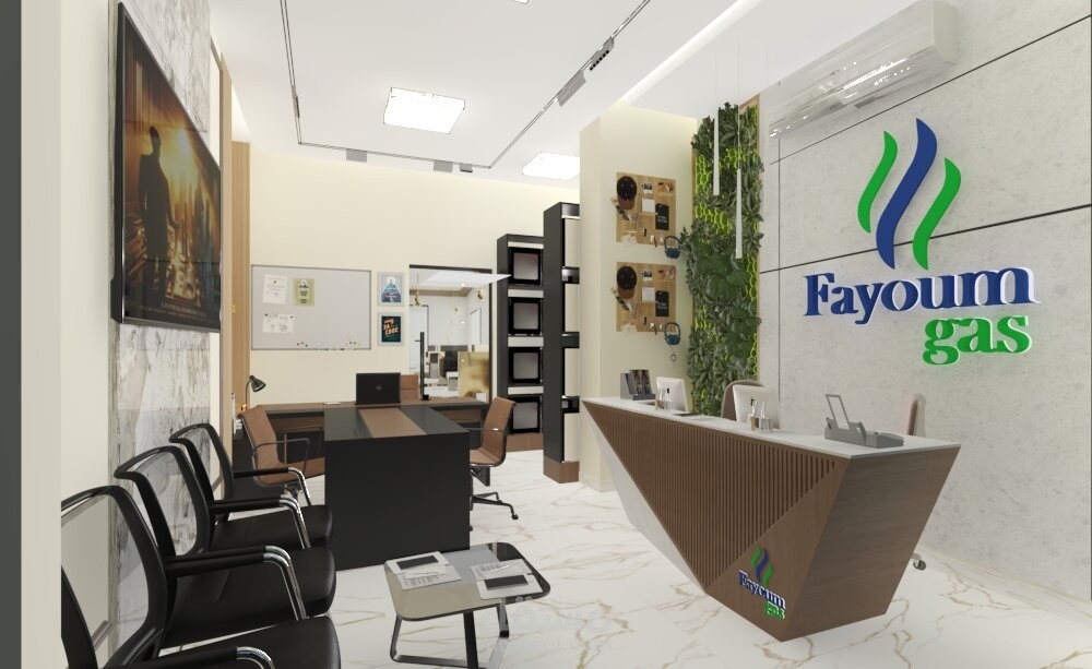 تصميم غرفة طوارئ - شركة الفيوم للغاز