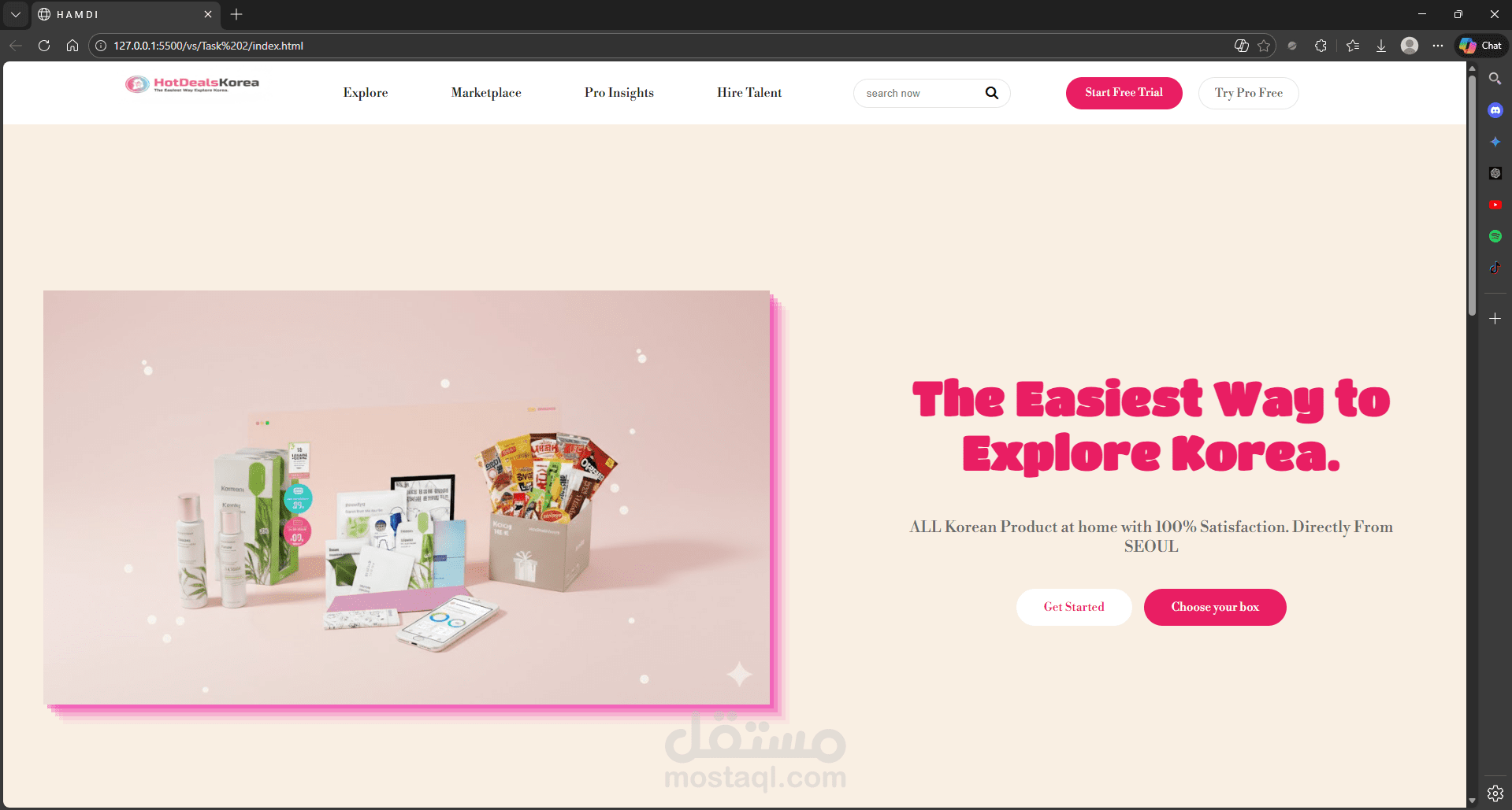 Cleaning Supplies Store Website