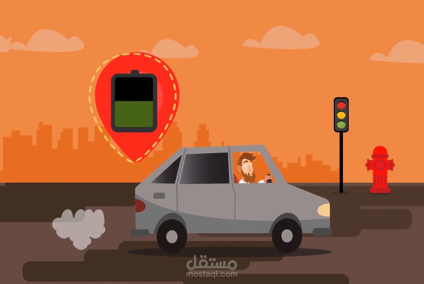 شركه صيانه سيارات| موشن جرافيك