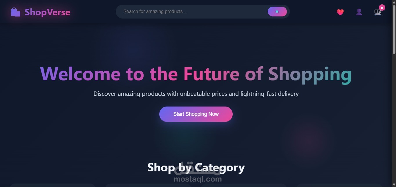 shopping website